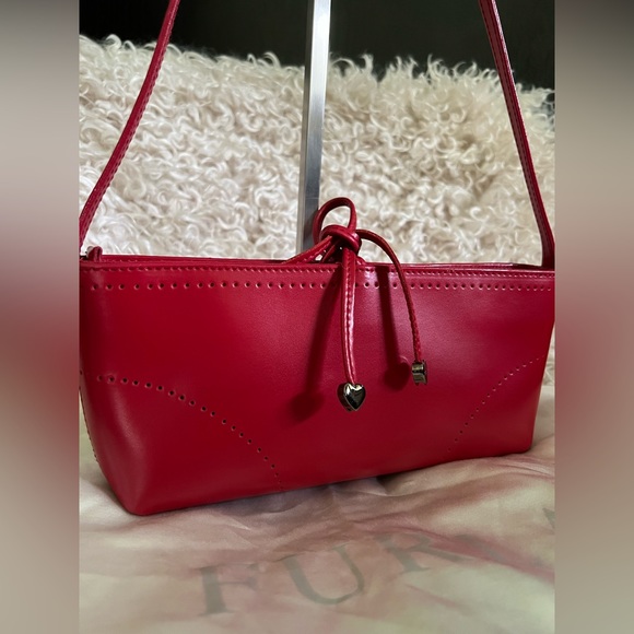 Furla Red Leather shoulder Bag - Picture 3 of 15